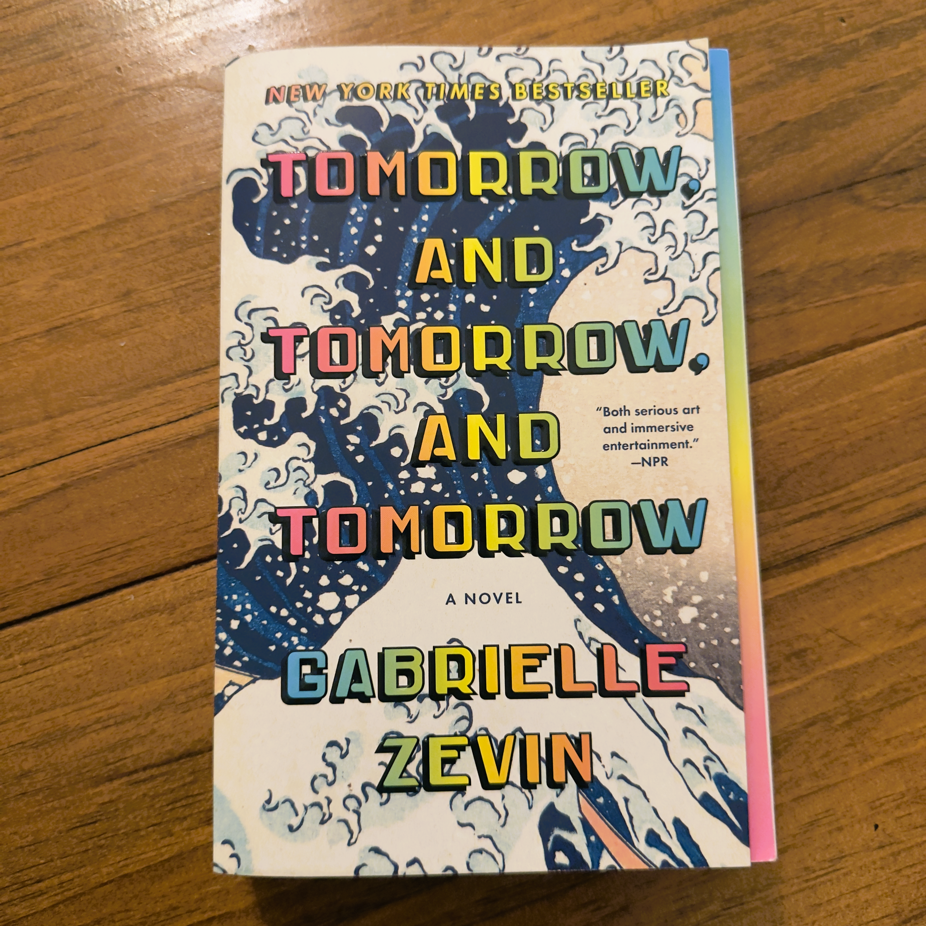 Book Review – Tomorrow, and Tomorrow, and Tomorrow, by Gabrielle Zevin